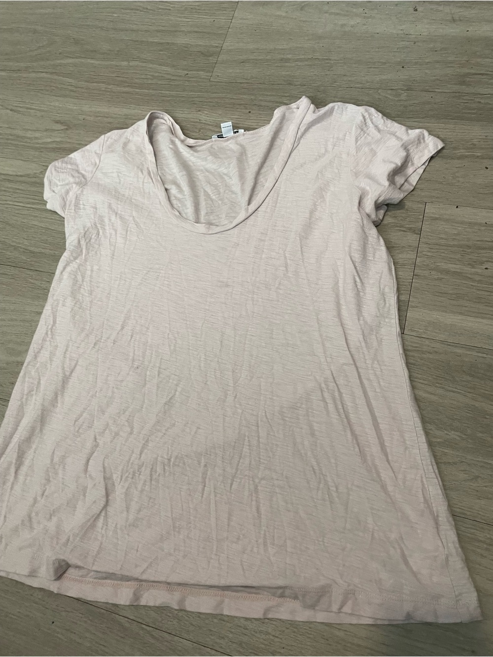 James Perse Scoop Neck Short Sleeve Tee